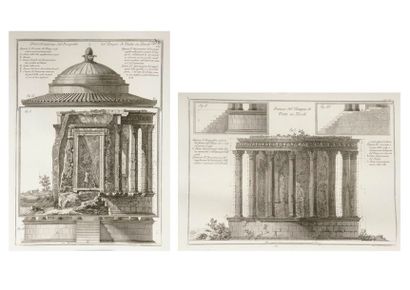 D'après PIRANÈSE (1720 - 1778)

Relevés architecturaux...
