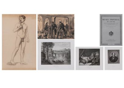 Le musée impérial du Louvre.
Collection de...