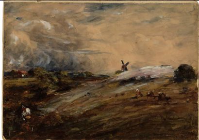 D'après John CONSTABLE (1776-1837)


Paysage...