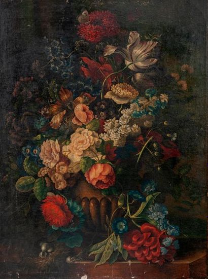 Ecole du XIXème siècle


Vase de fleurs sur...