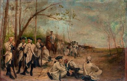 Étienne BEAUMETZ (1852 - 1913)


La halte...