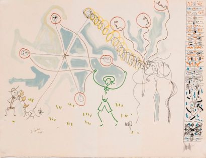 Raymond MORETTI (1931-2005) et Jean COCTEAU...
