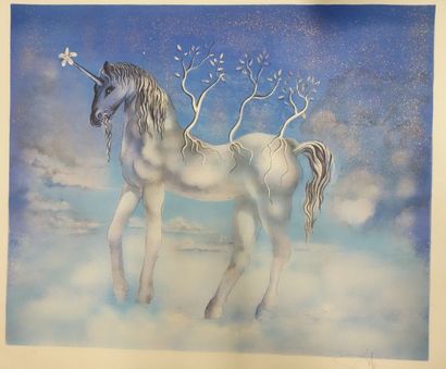 D'après Salvador DALI


La Licorne. 

Lithographie...