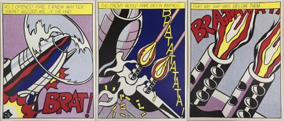D'après Roy LICHTENSTEIN


As I opened fire,...