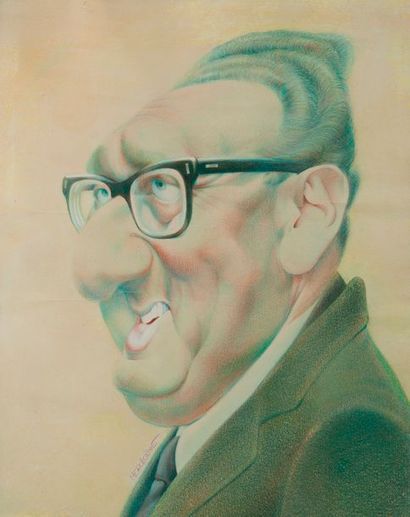 Jean-Claude MORCHOISNE (1944) 


Caricature....