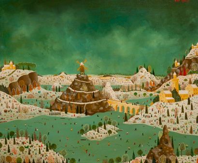 Alain THOMAS (1942)


Scène de neige. 

Huile...