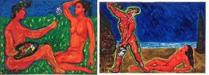 Kenzo TAKADA, dit KENZO (1939) et Horacio...