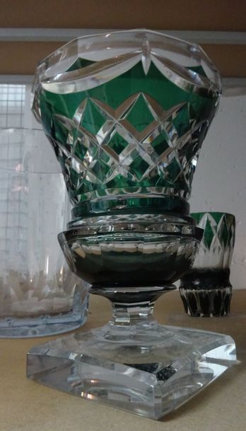 Val St Lambert

Vase sur piédouche à socle...