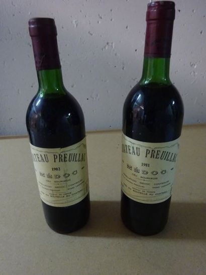 Château Preuillac Cru Bourgeois, Médoc, 1982,...