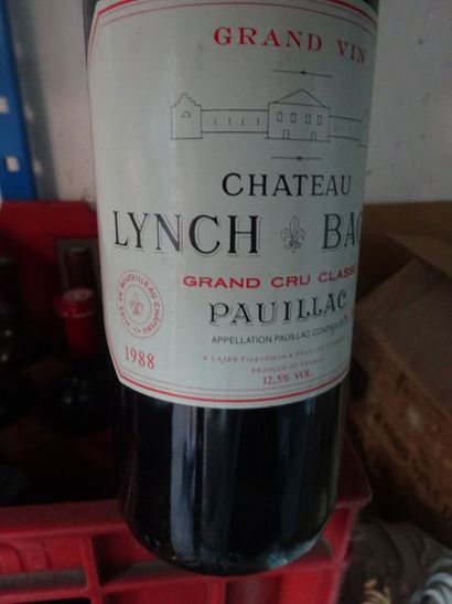 Château Lynch Bages 

6 bouteilles de 1988

Niveau...