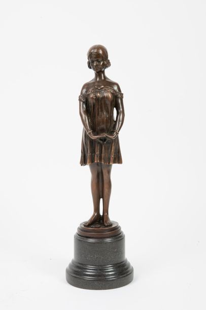 D'après Demeter Chiparus


Jeune fille.

Épreuve...