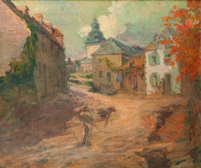 Arthur MIDY (1877-1944) 


Paysans dans les...