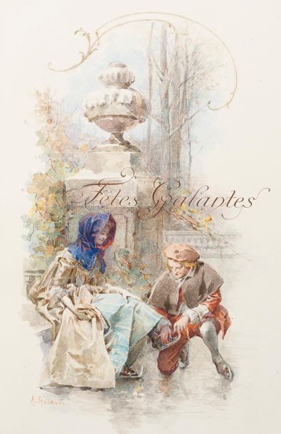 VERLAINE, Paul
Les fêtes galantes. 
Charles...