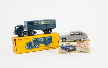 DINKY TOYS France
Lot comprenant :
- Renault...