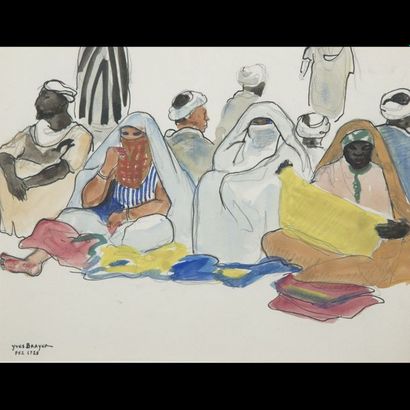 Yves BRAYER (1907-1990)


Personnages à Fez,...