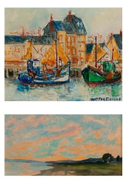 Gérald MONFORT (1852-1976) 


Le port de...