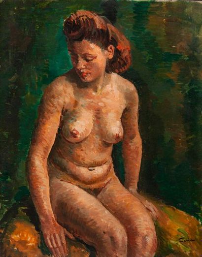 Edmond CERIA (1884-1955)


Nu assis. 

Huile...