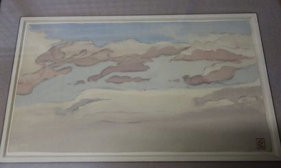 Ecole du XXème siècle 

Etude de nuages....