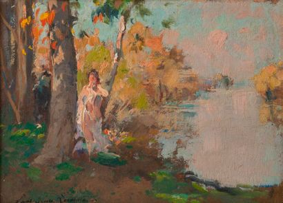 Paul Emile LECOMTE (1877-1950)


Au bord...