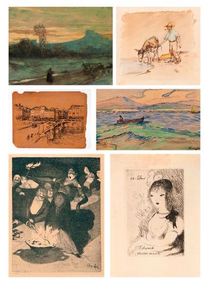 Ecoles du XXème siècle

Trois dessins :

-...