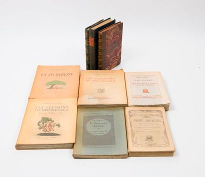 Lot de 9 livres : 

- FOSCA François, L'Amour...