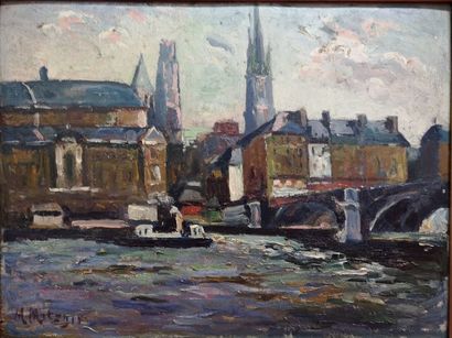 Ecole polonaise du XXème siècle

Péniche...