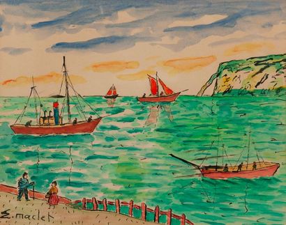 Elisée MACLET (1881-1962)


Marine, Falaises...