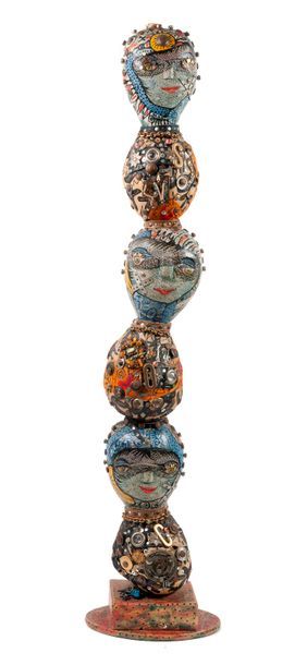 VITALIS (1964)


Totem.

Technique mixte.

Signée...