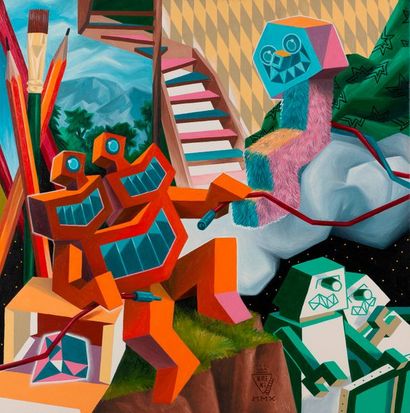 KRIKI (1965)


Connection, 2010.

Acrylique...