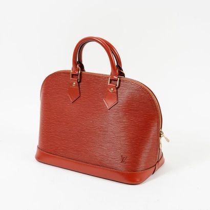Louis VUITTON, Alma


Sac en cuir épi camel....