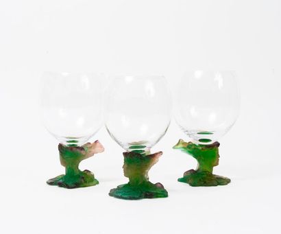 DAUM France


Lot de verres à pieds en forme...