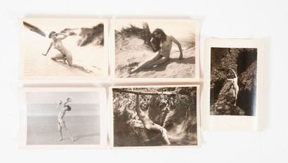 Marcel Paul MEYS (1886-1972) 
Cinq photographies...