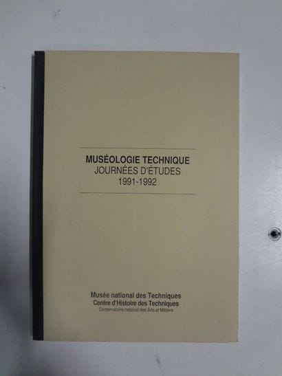 Muséologie technique journées d’études 1991-1992

Editions...