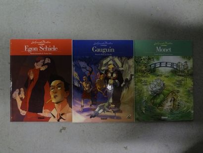 Lot de trois bandes dessinées Les Grands...