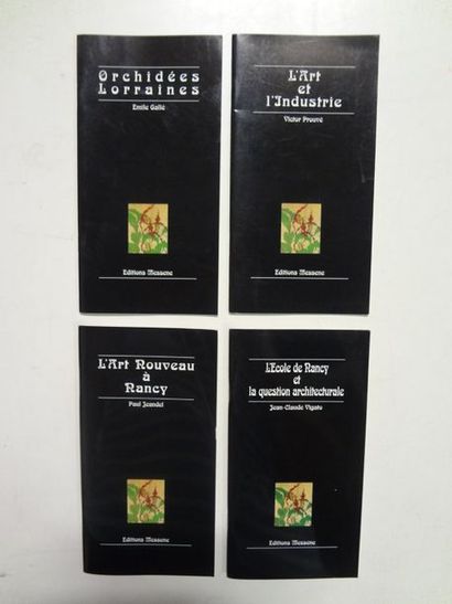 LE TACON François, Lot de quatre brochures...