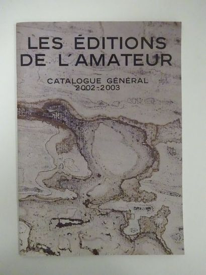 Catalogue Les éditions de l'amateur catalogue...