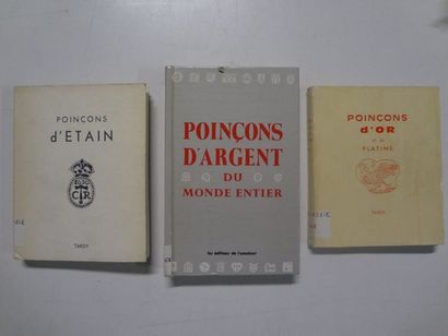 Lot comprenant :

- TARDY, Les poinçons des...