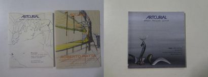 Lot de trois catalogues :

- ARTCURIAL, Ancienne...