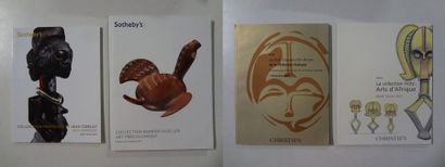 Lot de trois catalogues :

- SOTHEBY’S, Collection...