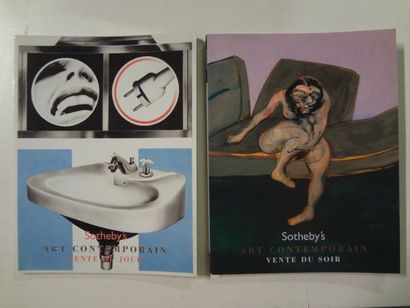 Lot de deux catalogues :

- SOTHEBY’S Art...