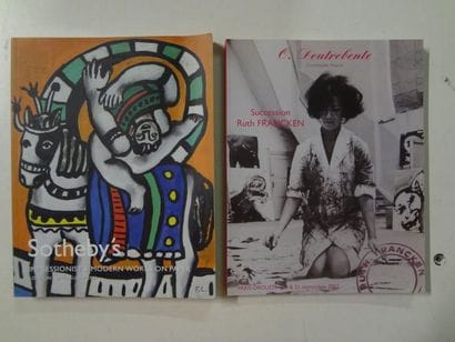 Lot de deux catalogues :

- SOTHEBY’S Impressionist...