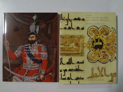 Lot de deux catalogues : 

- CHRISTIE’S Art...