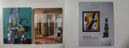 Lot de trois catalogues : 

- CHRISTIE’S...
