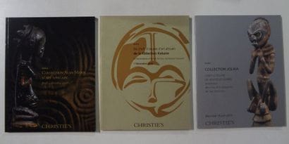 Lot de trois catalogues : 

- CHRISTIE’S...