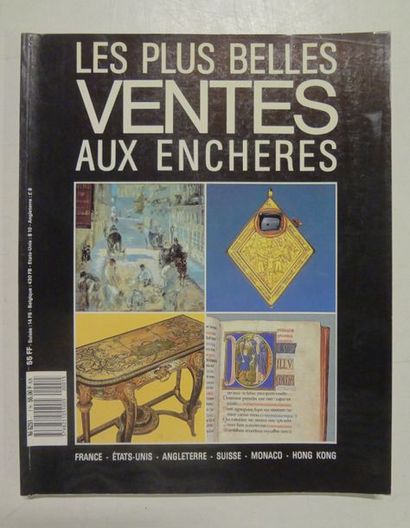 Catalogue Les plus belles ventes de l’année...