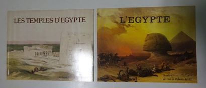 Lot comprenant :

- L’Egypte, dessins de...