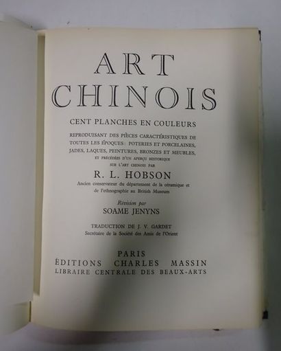 HOBSON R.L.


Art Chinois, cent planches...
