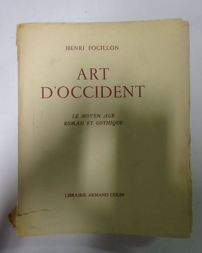 FOCILLON Henri


Art d’Occident, le Moyen...