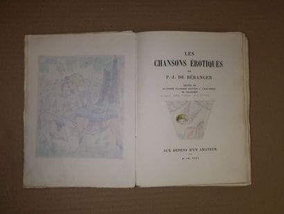 P-J. de BERANGER


Les chansons érotiques.

Aux...