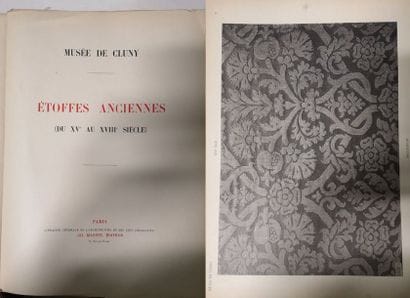 MUSEE DE CLUNY 
Etoffes anciennes (du XVe...
